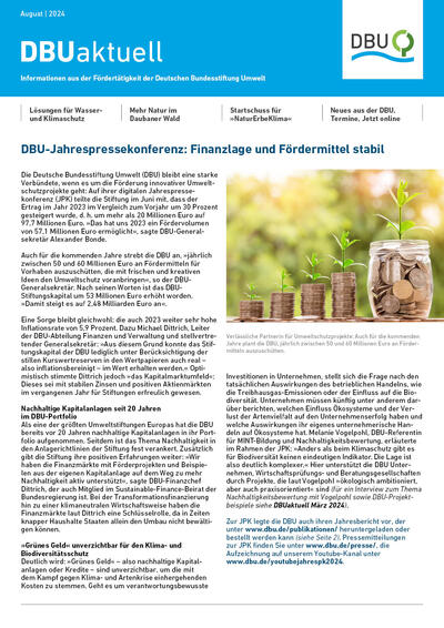 DBU aktuell August 2024
