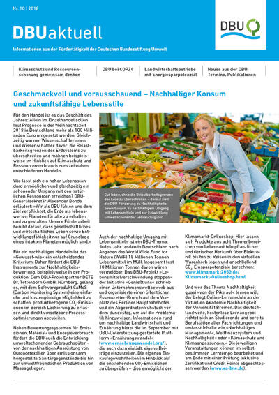 DBU aktuell Nr. 10, 2018