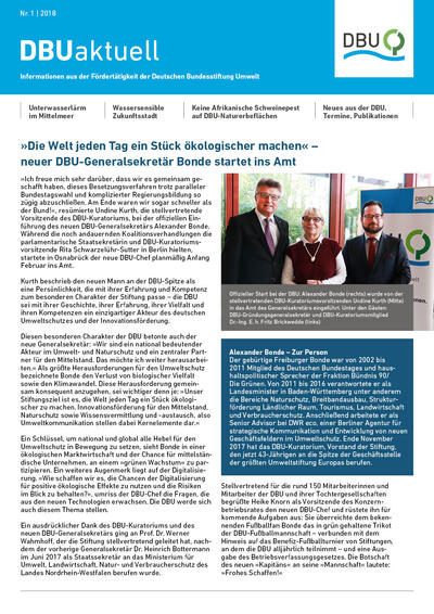 DBU aktuell Nr. 01, 2018