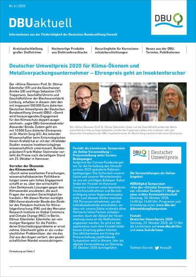 DBU aktuell Nr. 06, 2020