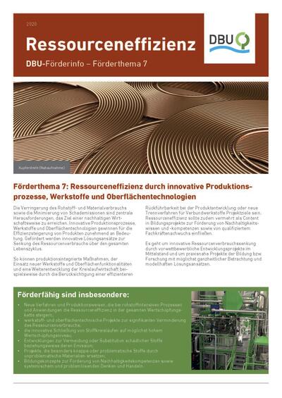  Ressourceneffizienz 