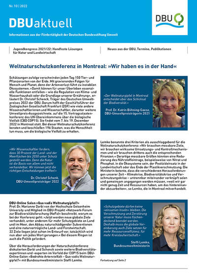 DBU aktuell Nr. 10, 2022