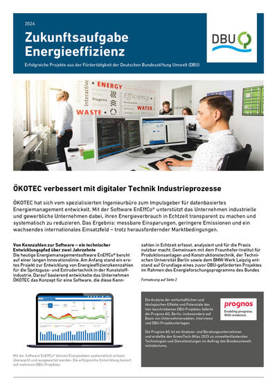 Zukunftsaufgabe Energieeffizienz