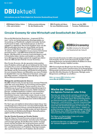 DBU aktuell Nr. 05, 2021