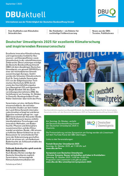 DBU aktuell September 2025