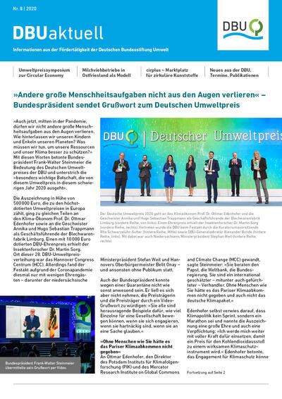 DBU aktuell Nr. 08, 2020