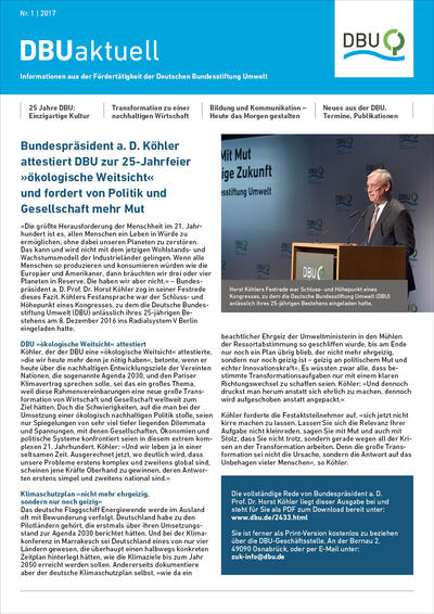 DBU aktuell Nr. 01, 2017