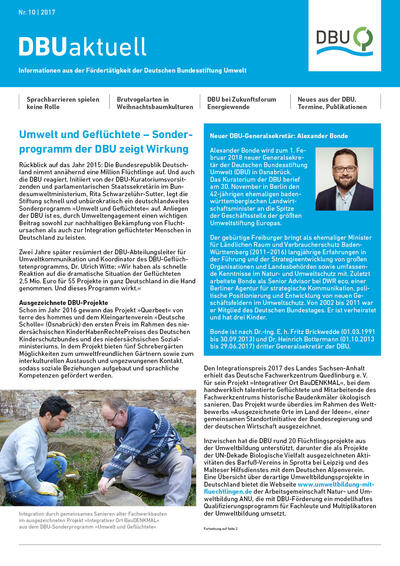DBU aktuell Nr. 10, 2017