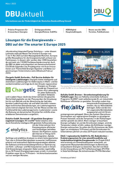 DBU aktuell März 2025