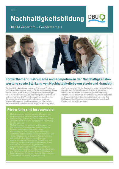 Nachhaltigkeitsbildung