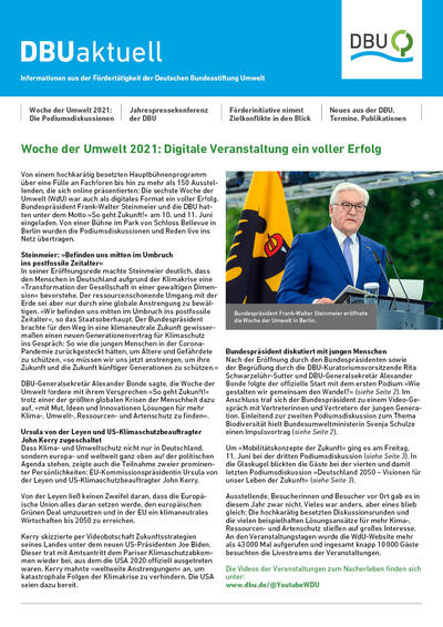 DBU aktuell Nr. 06, 2021