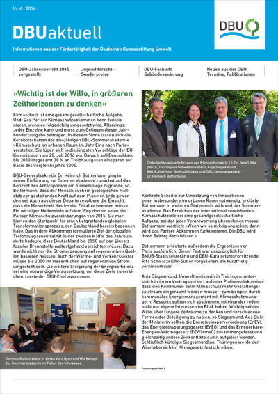 DBU aktuell Nr. 6, 2016