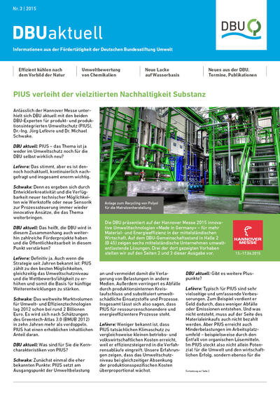 DBU aktuell Nr. 03, 2015