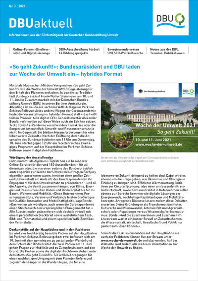 DBU aktuell Nr. 03, 2021