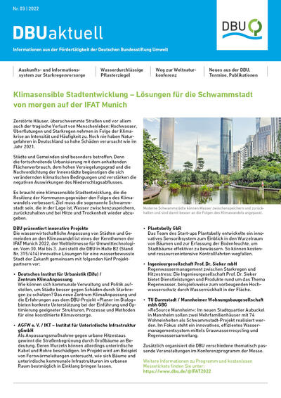 DBU aktuell Nr. 3, 2022
