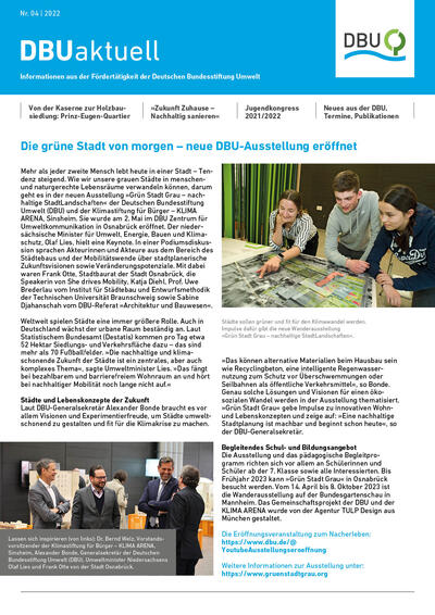 DBU aktuell Nr. 4, 2022
