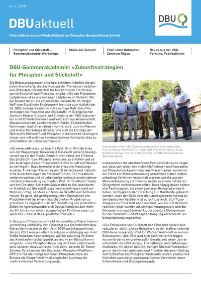 DBU aktuell Nr. 05, 2018