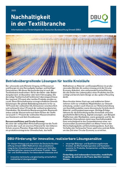 Nachhaltigkeit in der Textilbranche