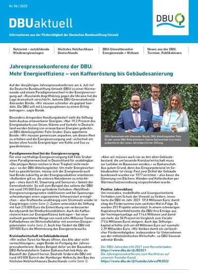 DBU aktuell Nr. 6, 2022