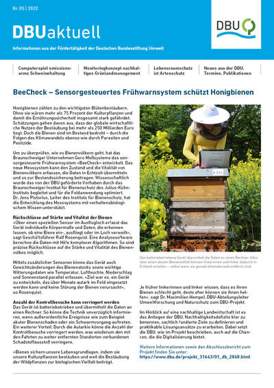 DBU aktuell Nr. 5, 2022