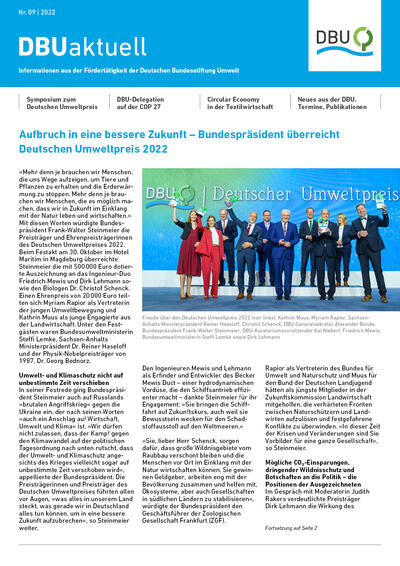 DBU aktuell Nr. 9, 2022