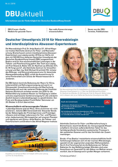 DBU aktuell Nr. 06, 2018