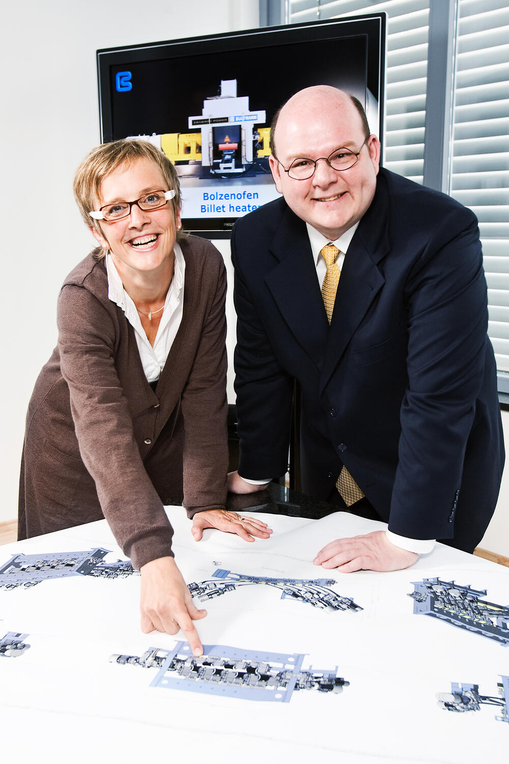 Dr. Carsten Bührer und Petra Bültmann-Steffin © DBU/Marcel Näpel