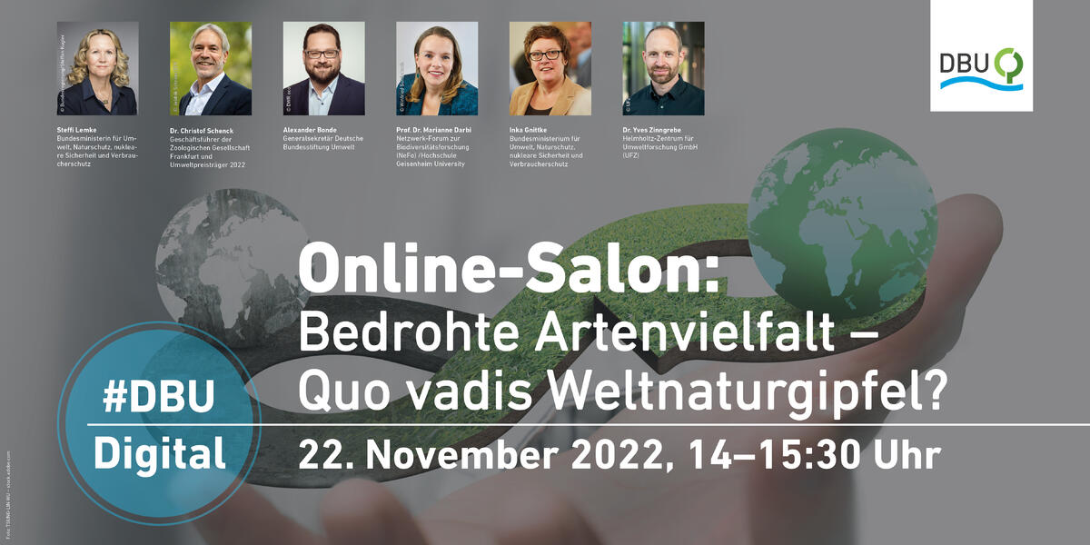Online-Salon Weltnaturkonferenz © Deutsche Bundesstiftung Umwelt