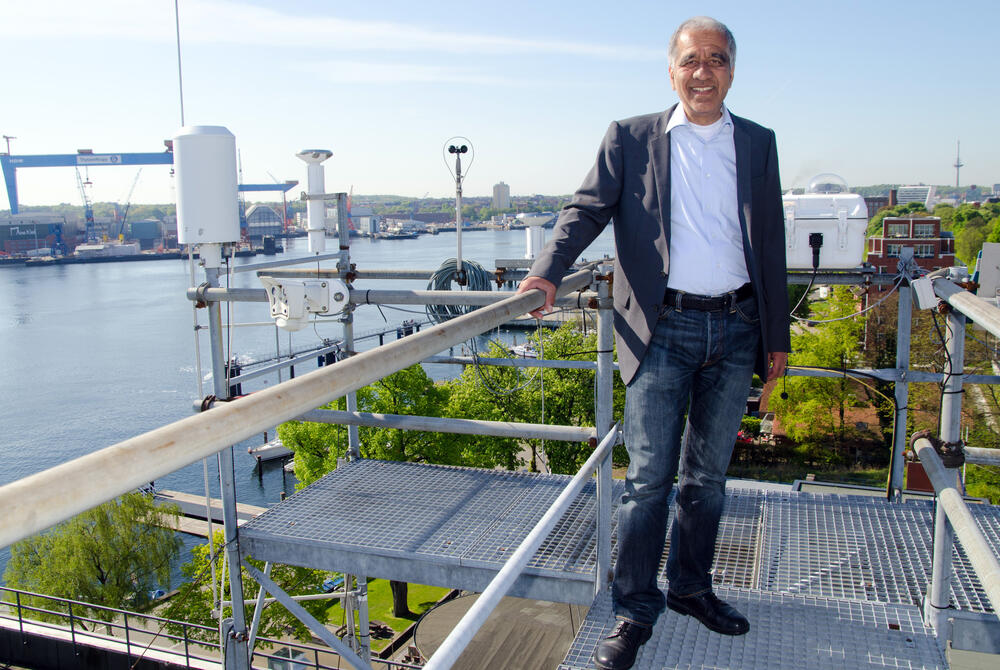 Prof. Dr. Mojib Latif © Jan Steffen, GEOMAR Helmholtz-Zentrum für Ozeanforschung Kiel