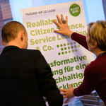 Vorbereitungen für die Tagung Reallabore, Citizen Science, Service Learning & Co. - Transformative Bildung für eine Nachhaltige Entwicklung © Wuppertal Institut / Phil Dera
