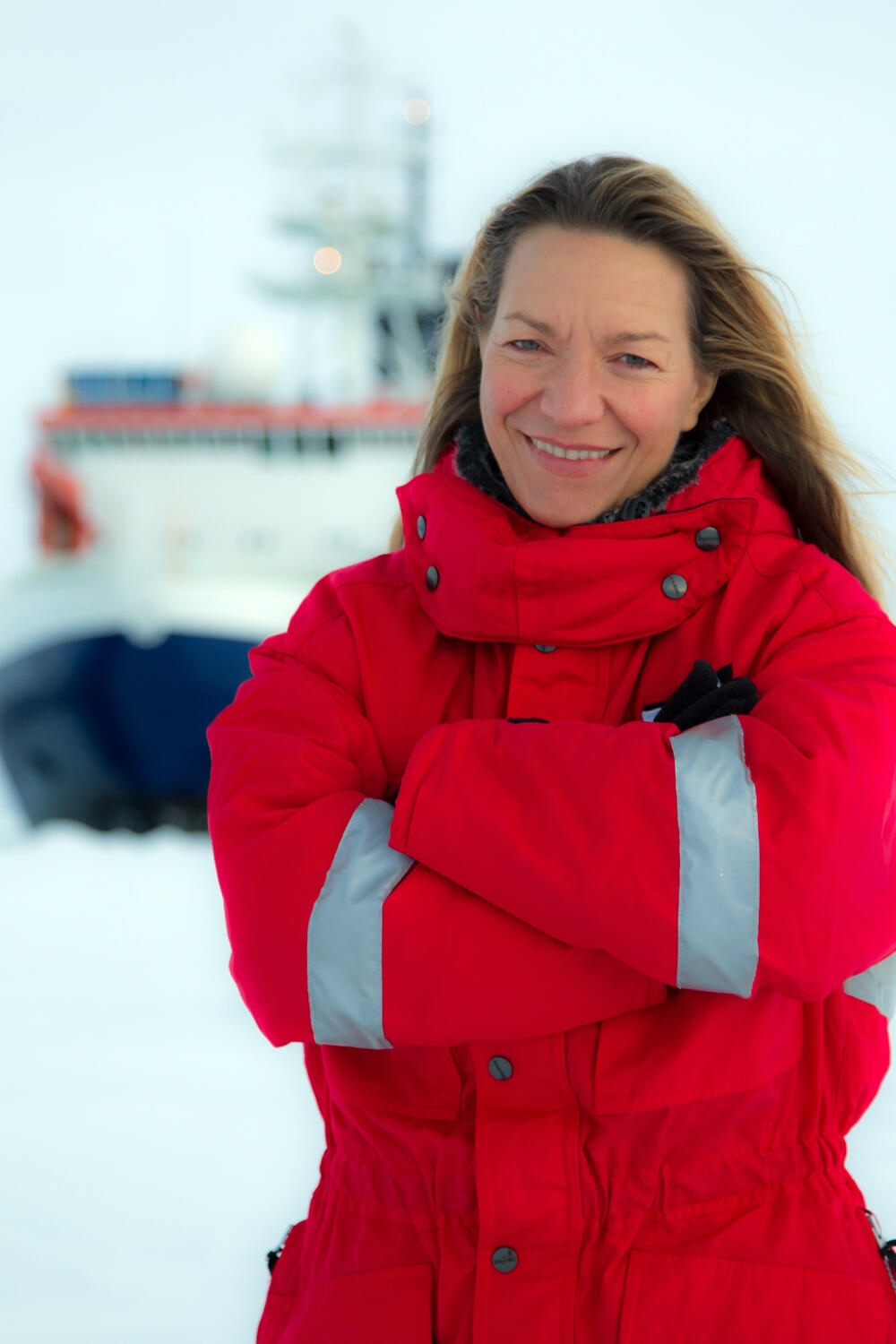 Prof. Dr. Antje Boetius, Expedition Polarstern © Martin Schiller/Alfred-Wegener-Institut