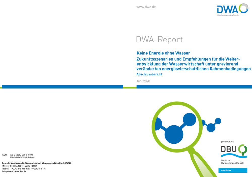 Der veröffentlichte DWA-Report zum Projekt 