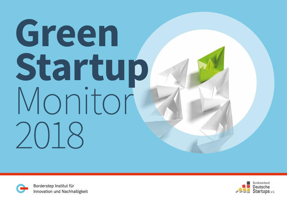 Green Startup Monitor © Borderstep Institut für Innovation und Nachhaltigkeit gGmbH