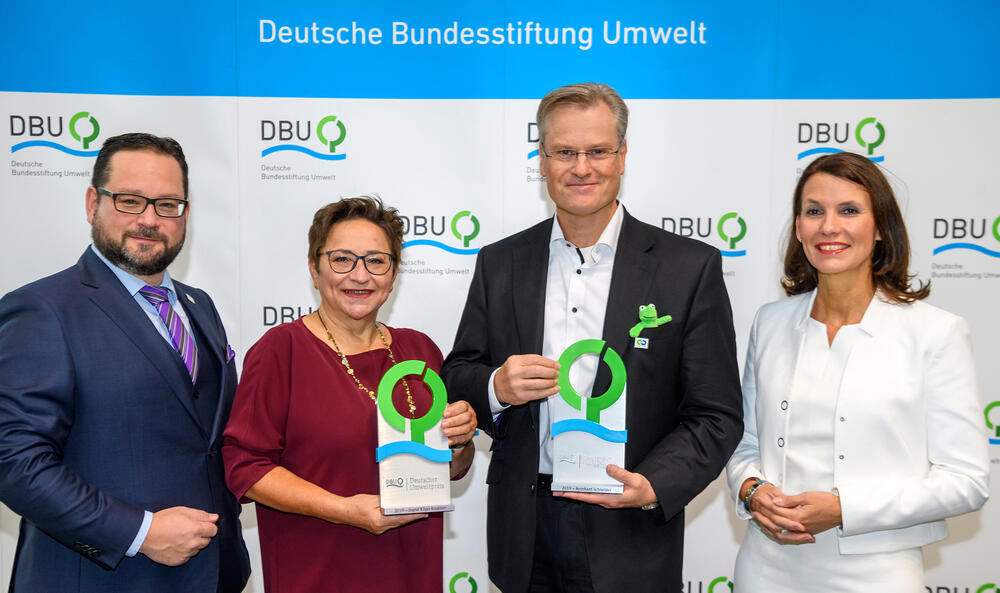 Winner of the German Environmental Award 2019 © DBU/Peter Himsel